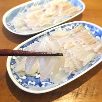 北海道　函館産　生簀イカ（スルメイカ）