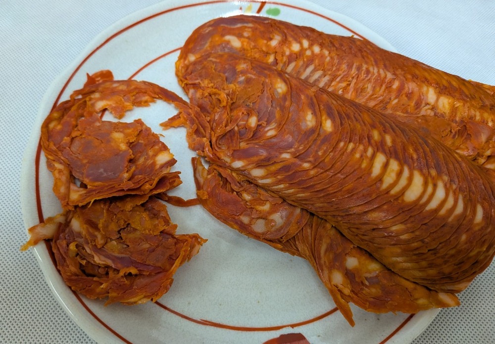 【訳アリ特価】国内加工スペイン産チョリゾースライス200ｇ