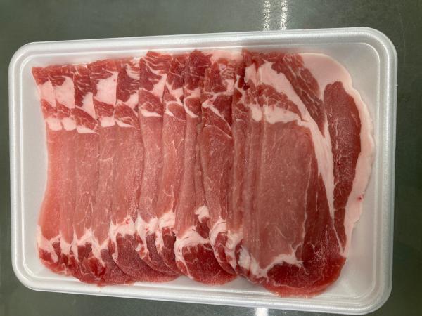 【カナダ産】豚ロース　スライス（サイズ指定可）1kg
