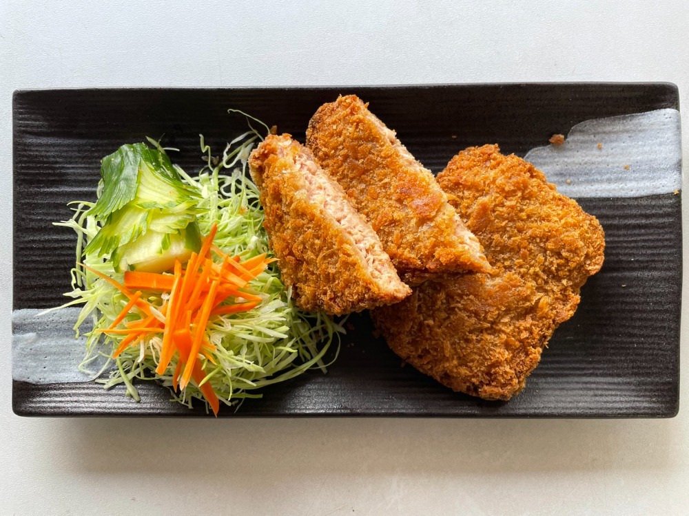 びっくりカツオで作ったカツオのメンチカツ