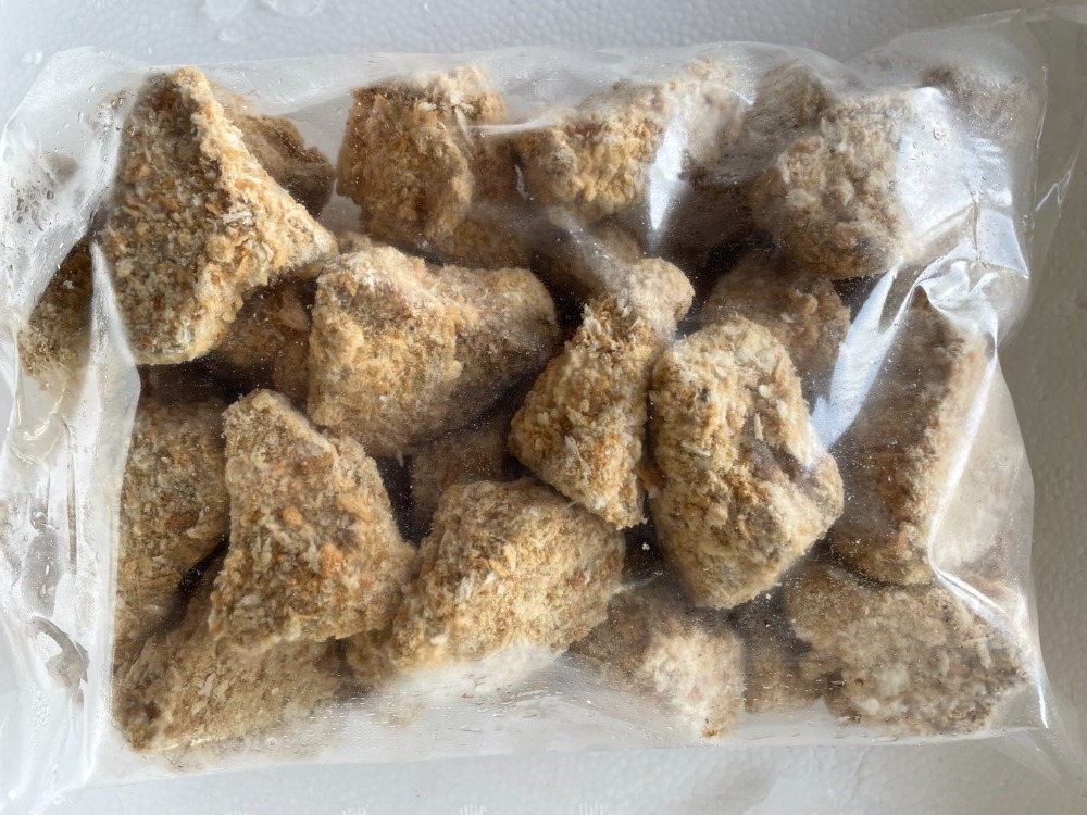 びっくりカツオで作ったカツオの一口カツオカツ