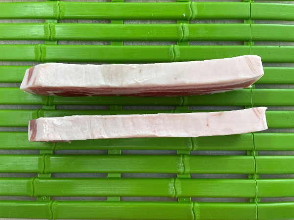 豚角煮用豚ばら肉ブロック(1cm〜3cm厚切りスライス)【4kg】