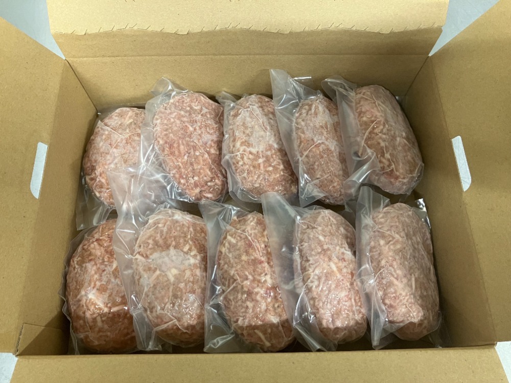 宮崎県産黒毛和牛入りハンバーグ(業務用)