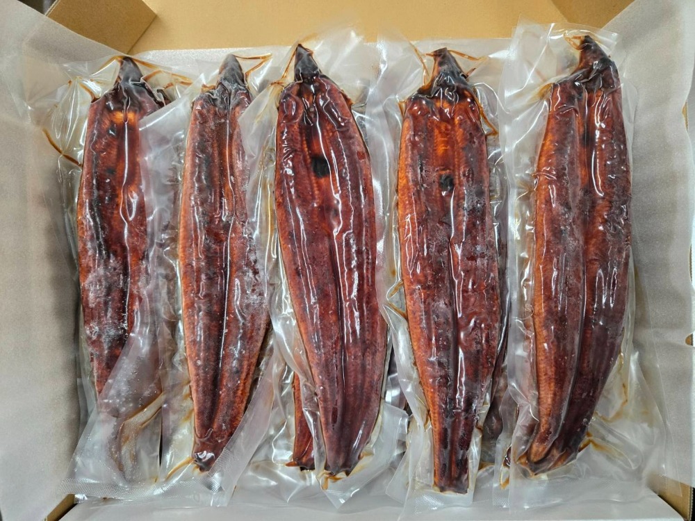 【生産者直送】国産鹿児島県産　有頭うなぎ蒲焼き190〜209gx20尾