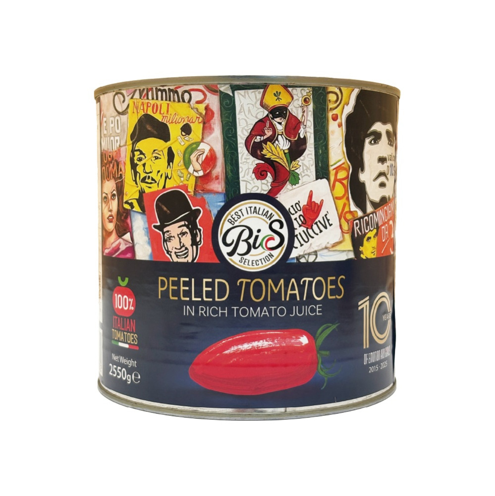 BIS　ホールトマト　イタリア産　2550g缶