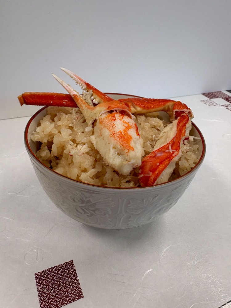 【簡単・便利】本ズワイガニ炊き込みご飯の素