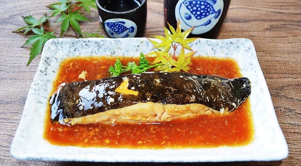 【アメリカ産】なめたかれい煮付８０ｇ2切x１０Px２合