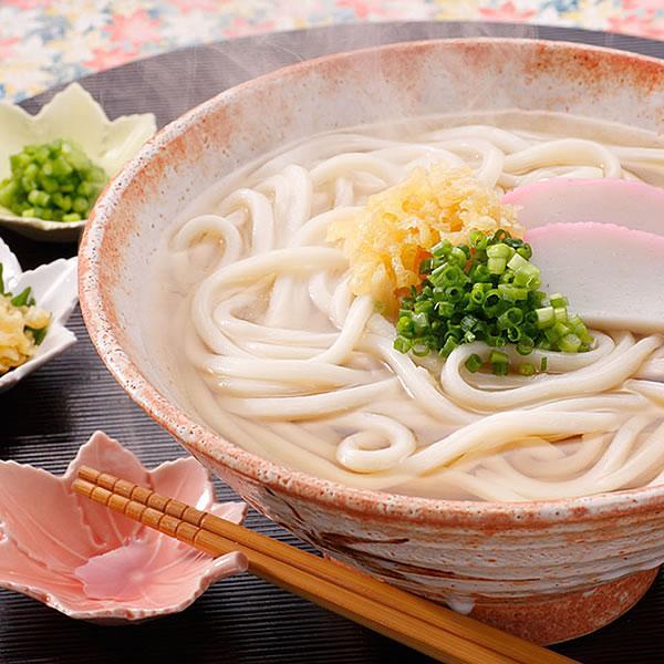 「琴線」本場讃岐うどん純生麺8人前つゆ付　贈答化粧箱入
