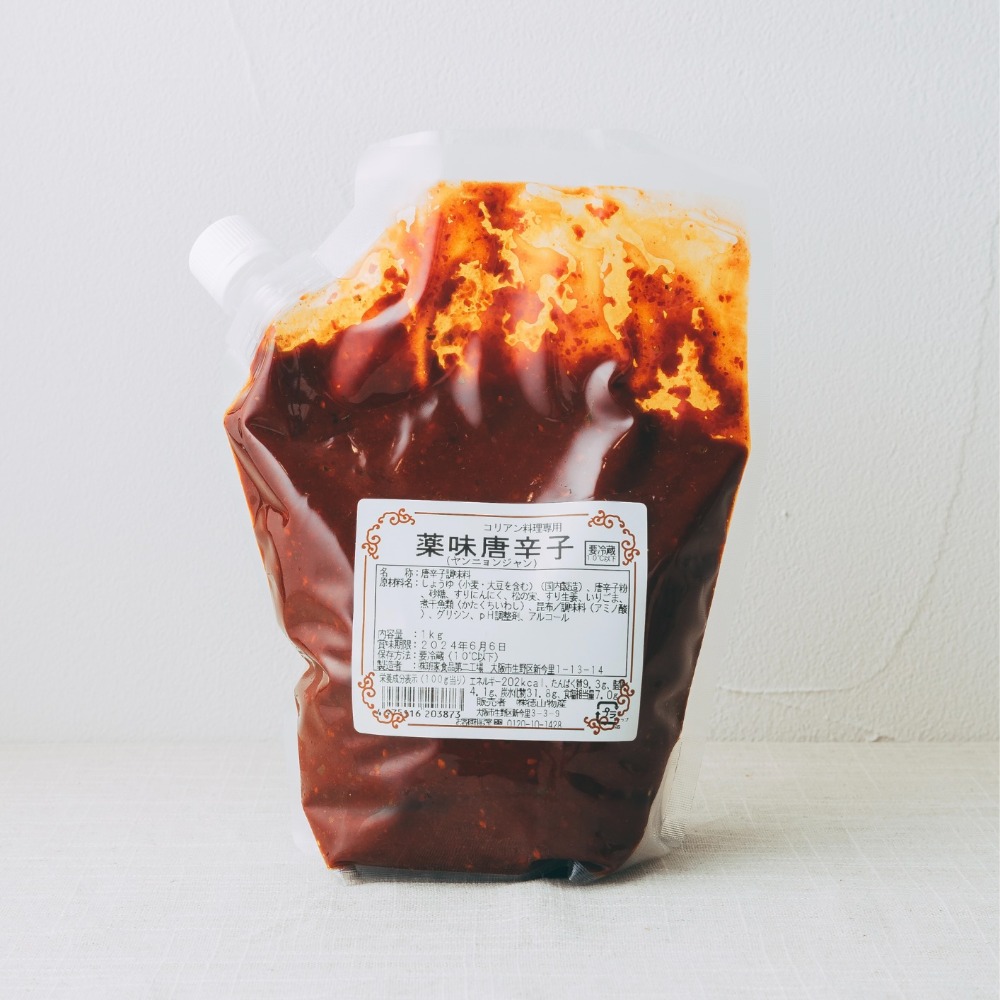 韓国　ヤンニョンジャン　万能辛味噌1kg(旧キムチ漬け素)