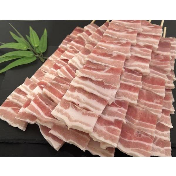 【新商品】【新商品】【イベント／お祭りに】ジャンボ豚バラ串　（豚串）120gx100