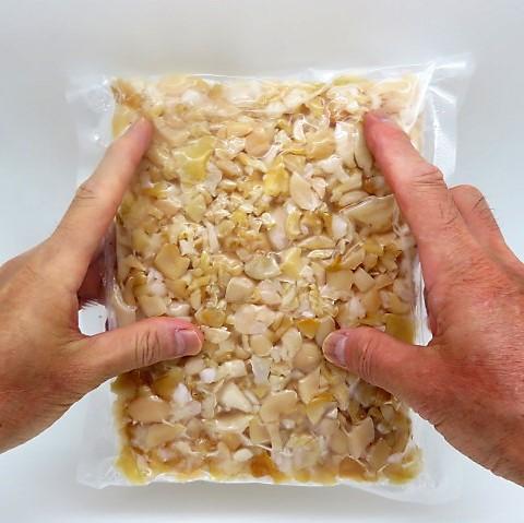 生食用　ツブ貝切り落とし　500g　つぶ貝