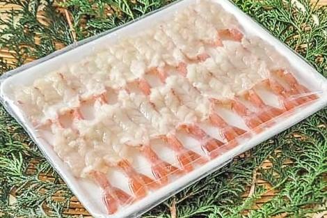 生食用　アルゼンチン赤海老開き8L　20尾　10〜11cm