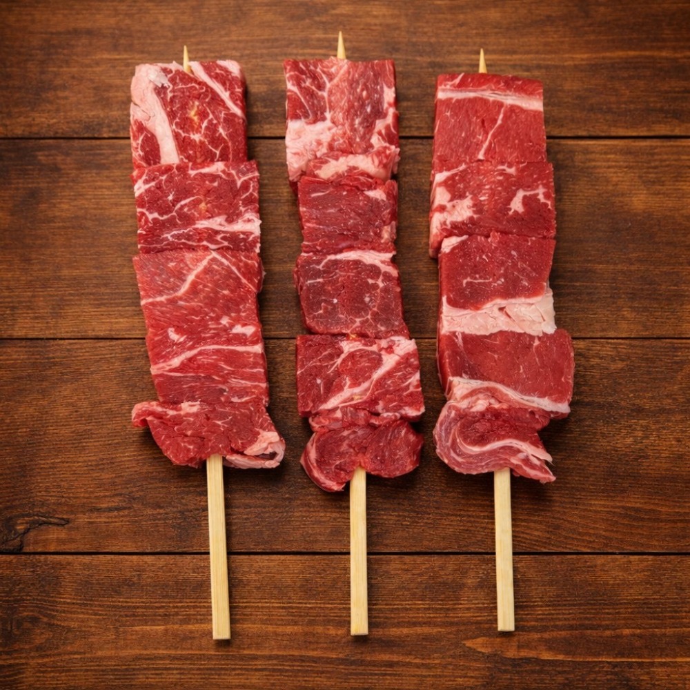 【新商品】【新商品】牛肩ロース　串　80g