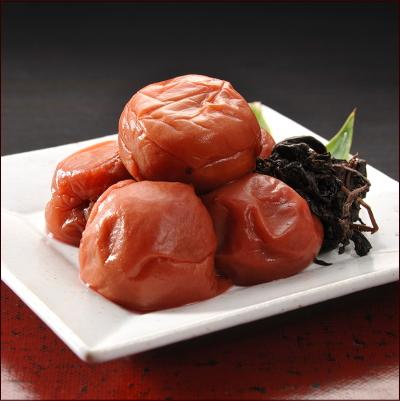 【熊野七彩】紫蘇の香が食欲そそる！紀州南高梅干し【260x48】