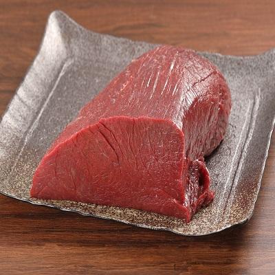 【純国産】馬肉　赤身　1kg　ブロック　磨き成形済み　チルド