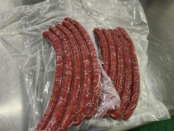 【純国産】馬肉100%　ロングウィンナー5本入り