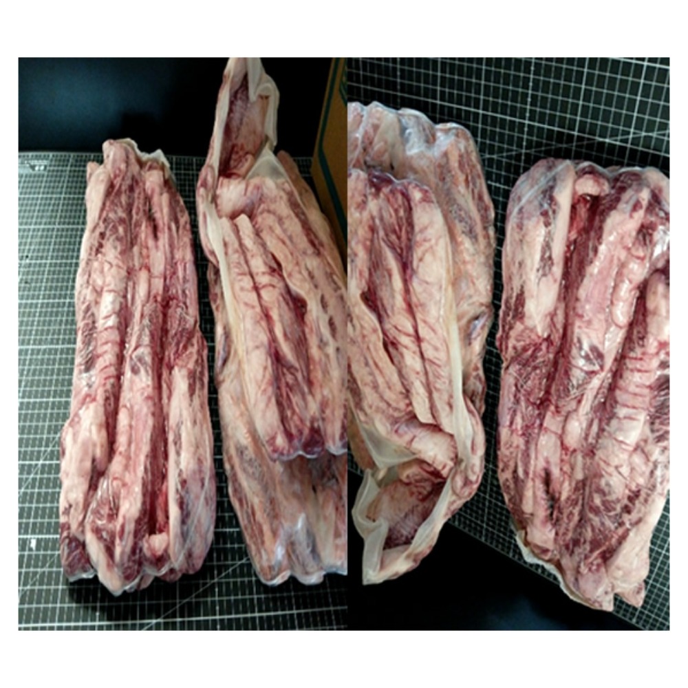 コスパ最高！国産交雑牛　バラ山中落セット　冷凍　S07C