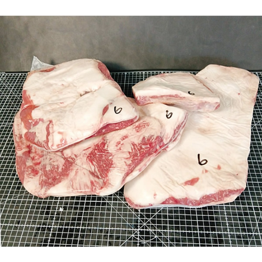 国産　交雑牛　カルビ材　冷凍　S12T