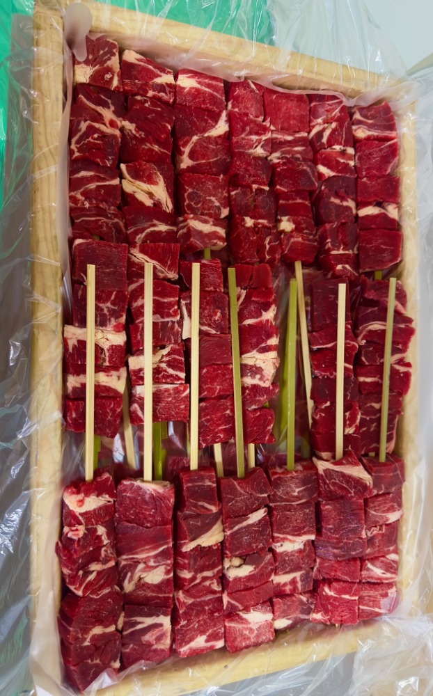 牛串【80g】イベント　ロング串　ジャンボ串　串