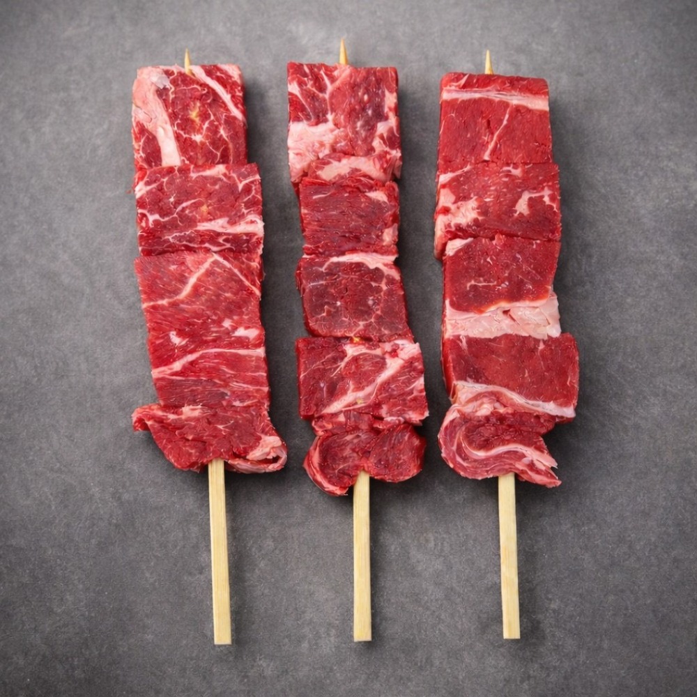 【新商品】【新商品】牛肩ロース　串　80g