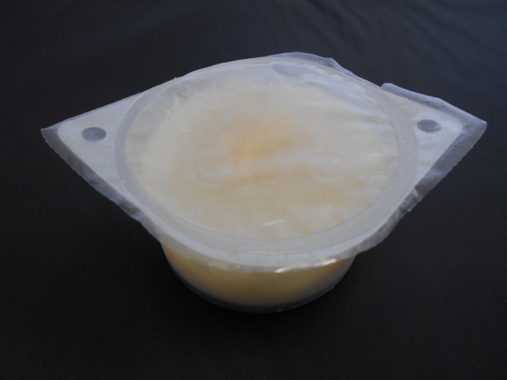 【新食感！綿菓子アイス】果実氷CUP　大人のレモン味　100ml