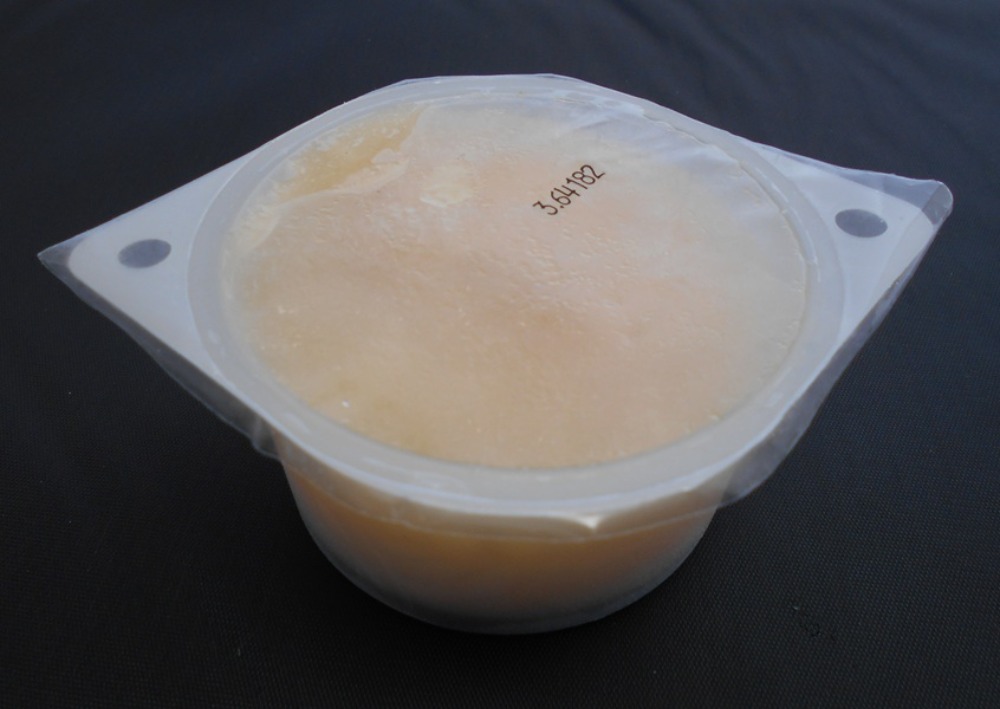 【新食感！綿菓子アイス】果実氷CUP(かき氷)　白桃味　100ml