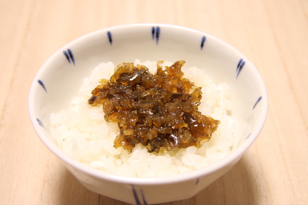 お試し用　三陸産　茎わかめ佃煮120ｇx1本