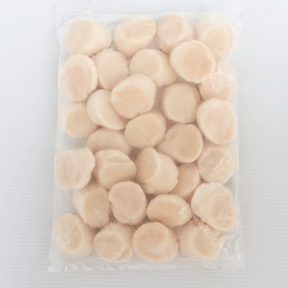 肉厚　生食可　ホタテ貝柱　宮城県産　M26/30　1kg