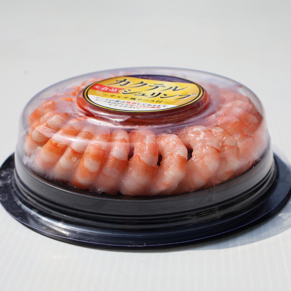 カクテルシュリンプ　サルサ風ソース付　255gx12個　えび