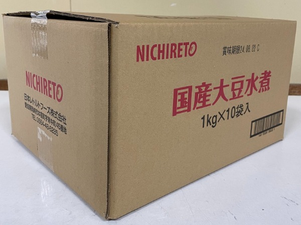 国産大豆水煮　183025　まめ　パスタ　スープ(10入CS)