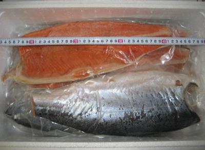冷凍　塩銀鮭（甘口）チリ産8kg