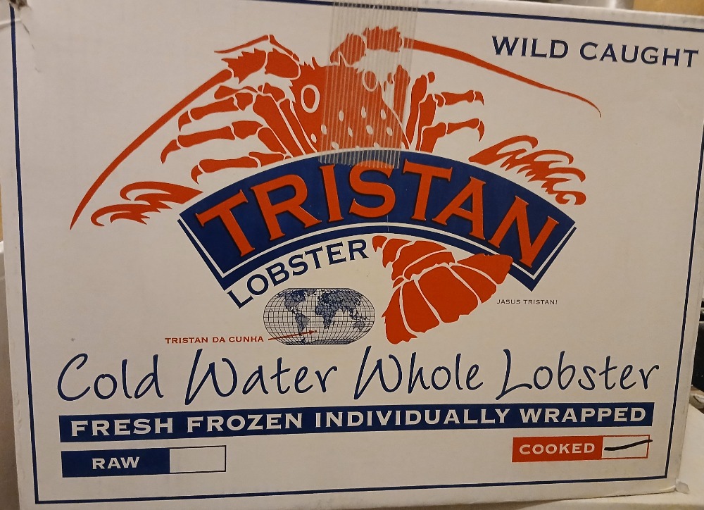 ボイルロブスター10尾トリスタン島産