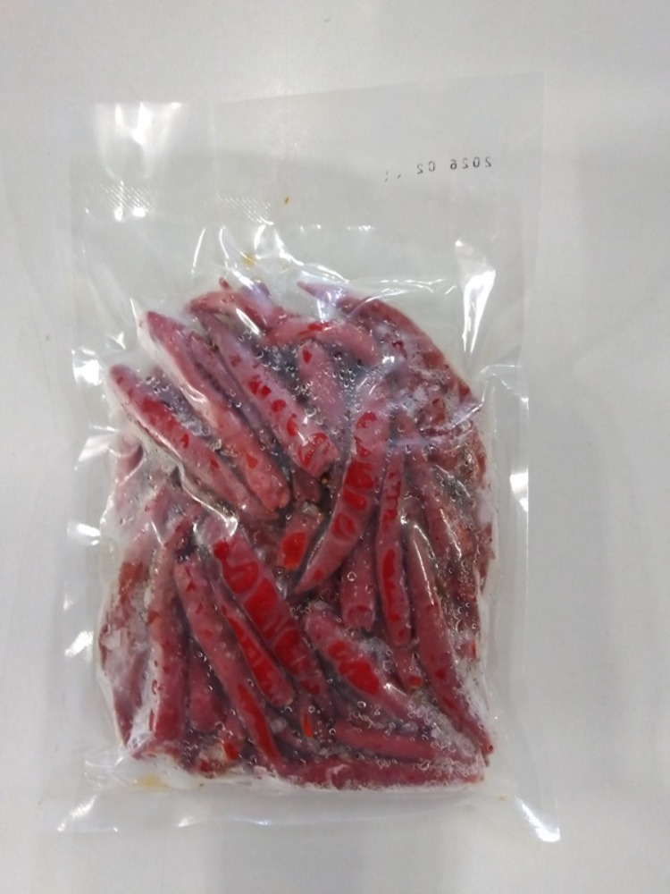 冷凍赤とうがらし250gx20P　トウガラシ