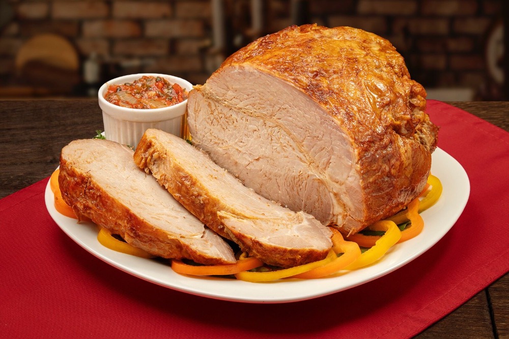 冷凍味付け豚もも肉（ロースト）