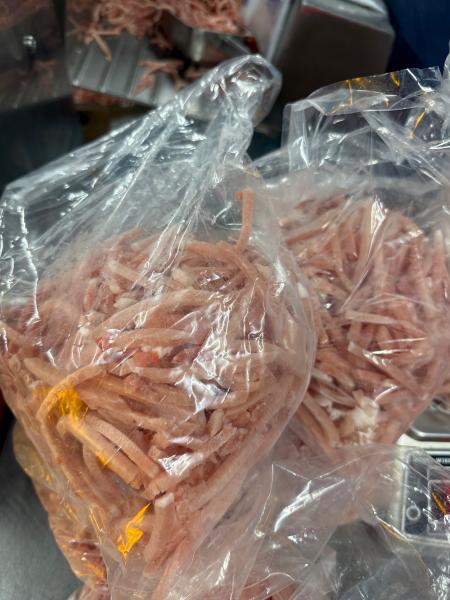 豚もも肉　細切り(細きり・千切り・カット)　5ｍｍ