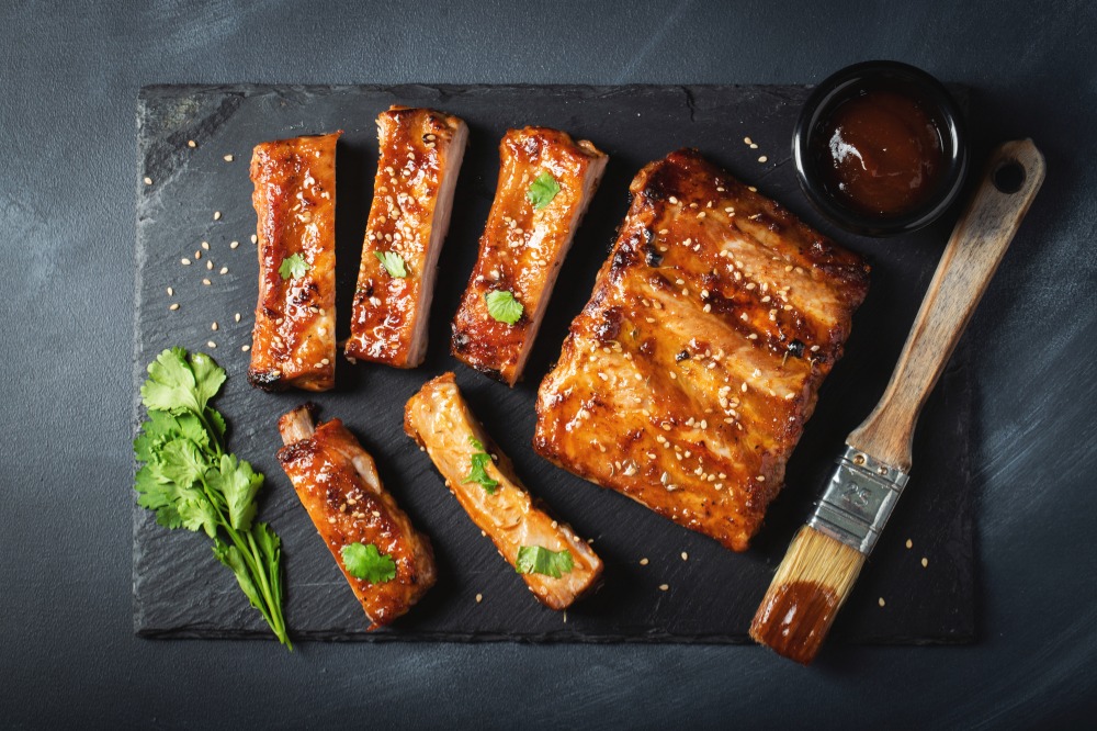 【冷凍/不定貫】超希少部位！牛チャックリブレット/スペアリブ