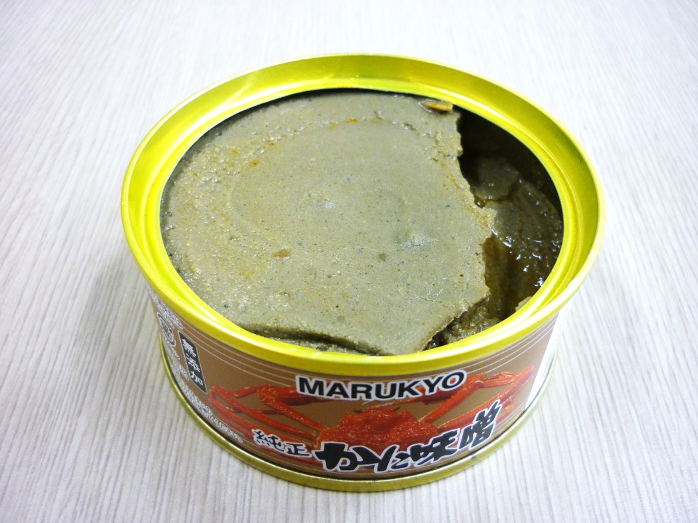 純正かに味噌缶詰80g　プルトップ缶