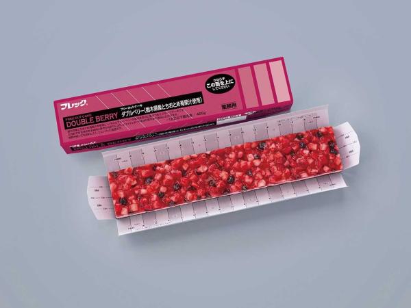 フリーカットケーキダブルベリー(栃木県産とちおとめ苺果汁使用)