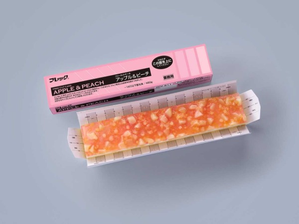 フリーカットケーキアップル＆ピーチ【果肉を贅沢に！】