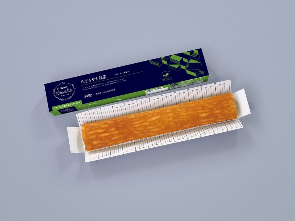 フリーカット和菓子　生どらやき（抹茶）