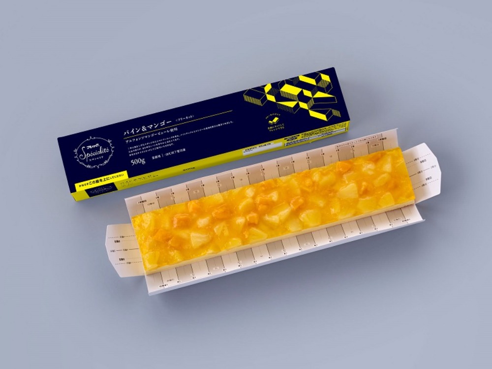 フリーカットケーキ　パイン＆マンゴー