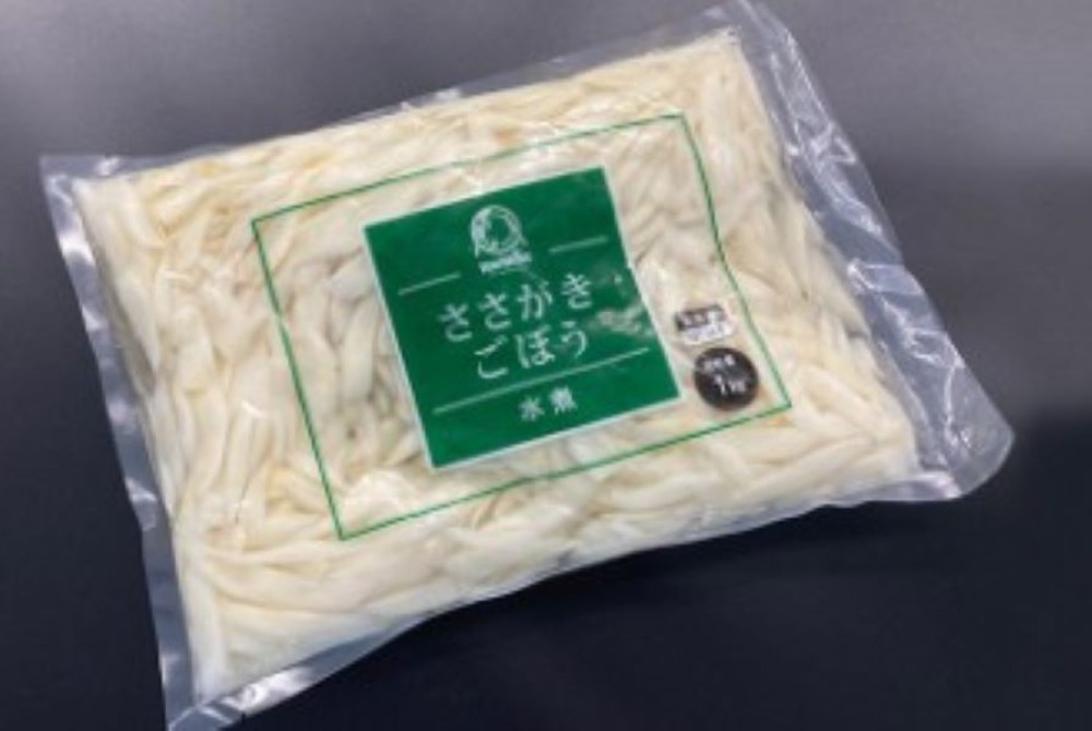 ささがきごぼう（水煮）【ささがきにし真空パックしました】
