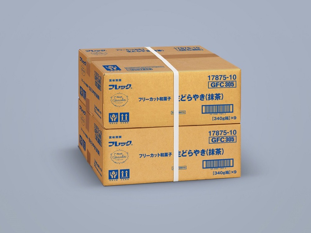 フリーカット和菓子　生どらやき（抹茶）