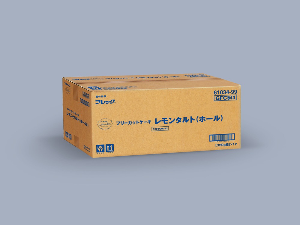 フレックフリーカットケーキ　レモンタルト（ホール）