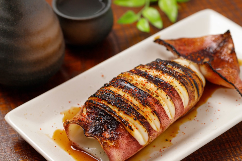 【豊洲直送】マツイカつぼ抜き　50尾（1杯約150g）