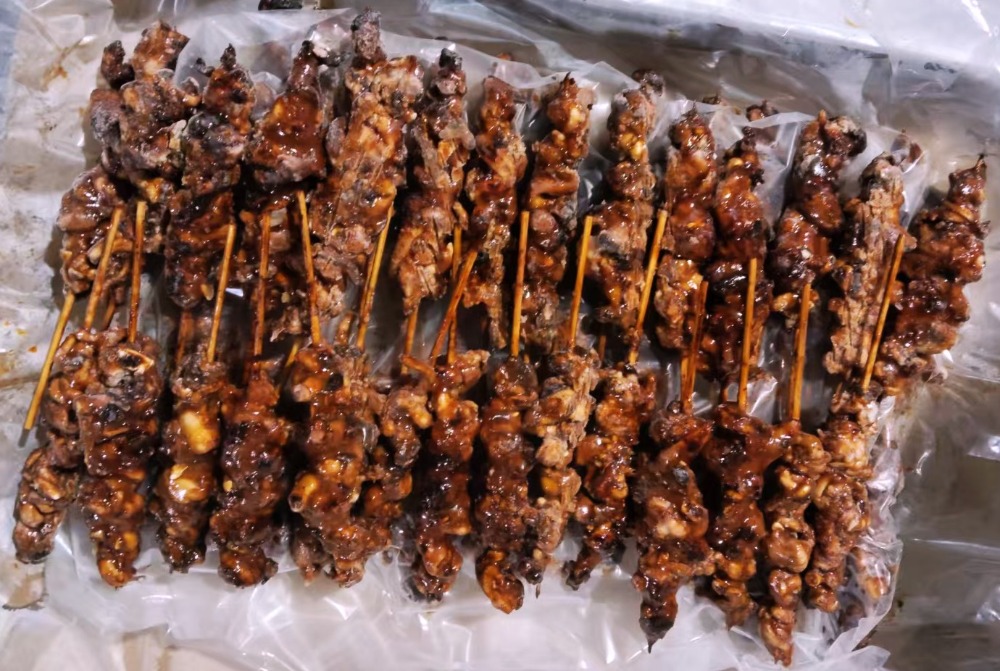 プラス１品に大人気！うなぎ肝串30gx60本【1.8kg】