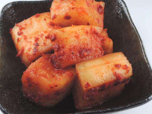 定番キムチ　毎日手作り！本場　大根キムチ（カクテキ）1kgx5袋