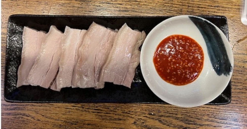 キムチに合う！むし豚（カット済・バラ肉・味付済）真空パック