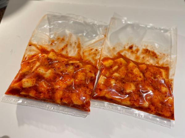 昌月園のながいも（やまいも）キムチ【青森県産ネバリスター】