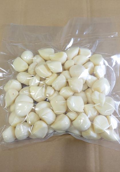 【青森県産】むきにんにく・大蒜（白玉王）小〜大混合1kg✕5P